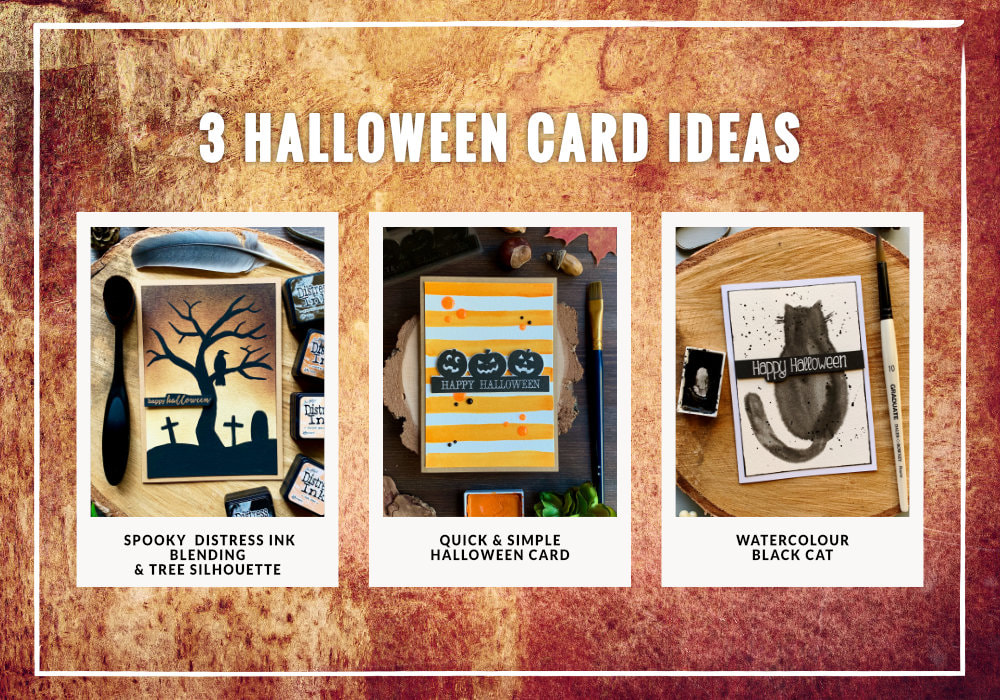 Halloween card ideas blog post.