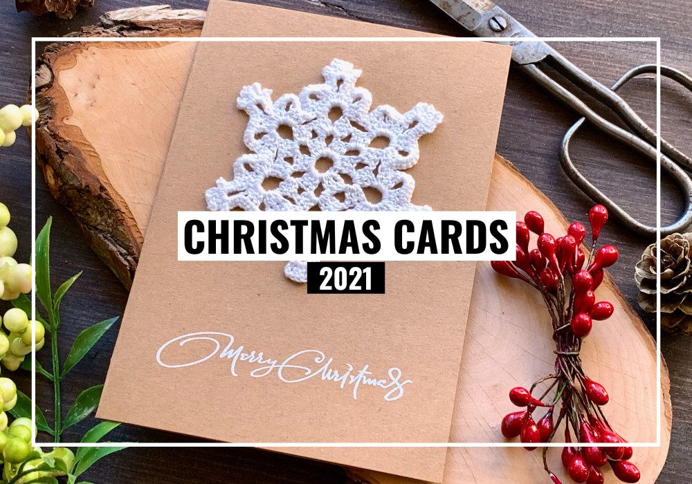 Christmas card ideas 2021 - Make handmade Christmas cards