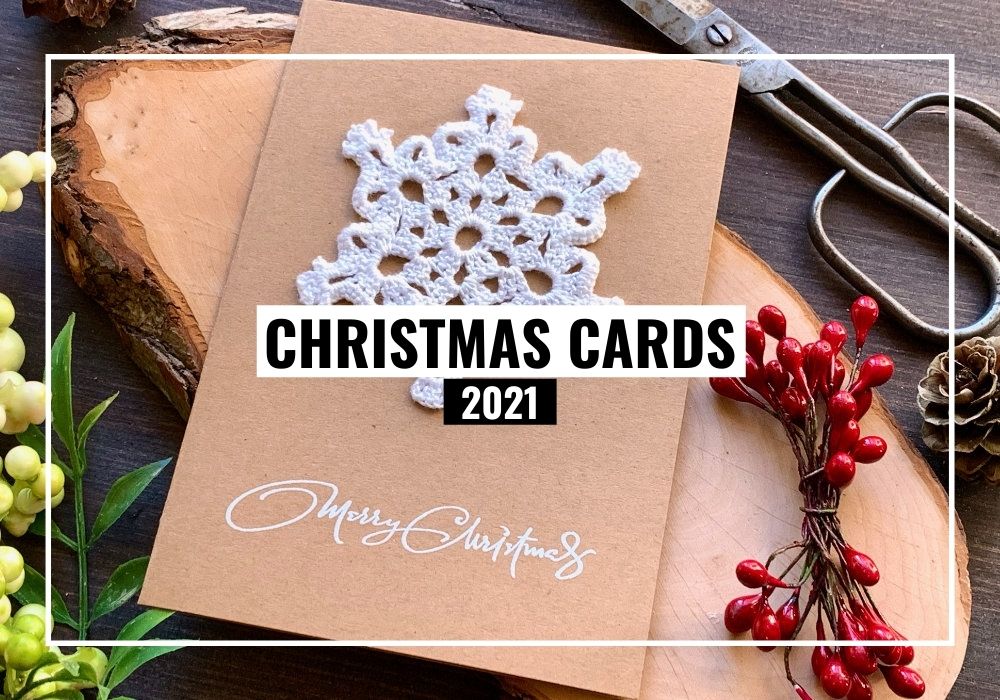 Handmade Christmas and Holiday cards.