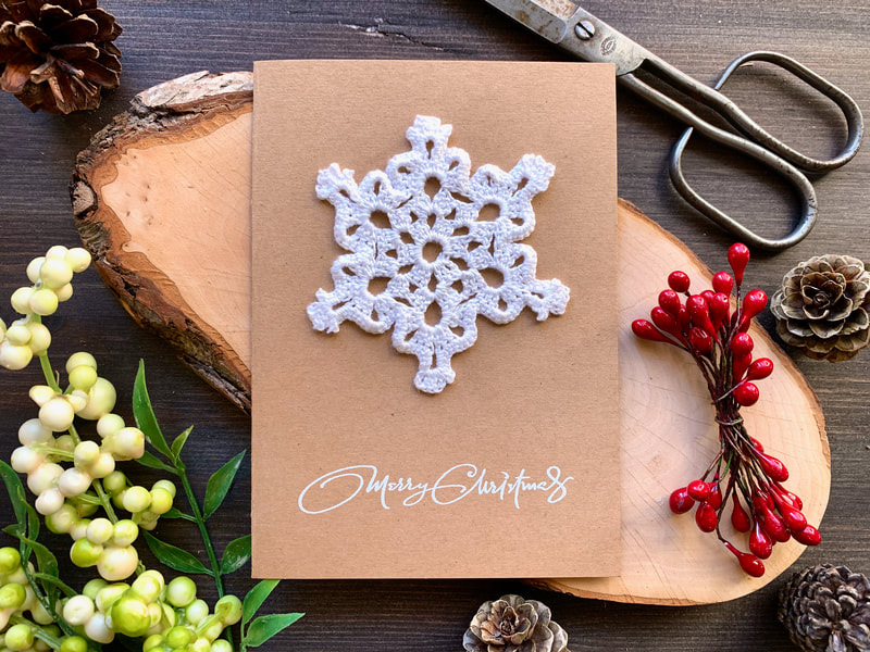 Create quick and easy Christmas cards with hand drawn images and minimal supplies.
